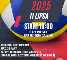 Nocny Turniej Siatkówki Plażowej